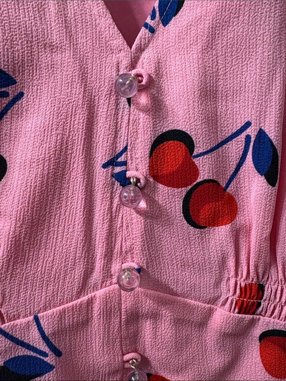 kate spade Pink Dress with Red Accent nwot - Picture 4 of 11